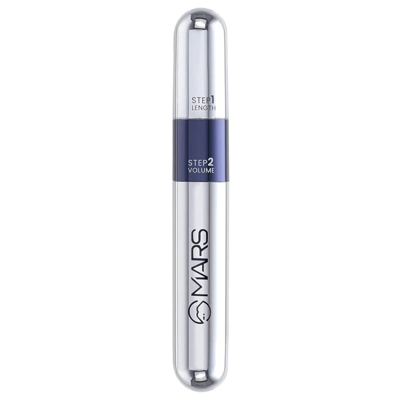 MARS Double Trouble Volumizing and Lengthening Mascara | 2-in-1 Mascara for Women 15 ml thumbnail 2